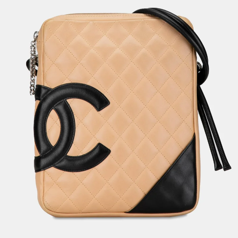 Tsa-Approved Bags For Hassle-Free Airport Security Lambskin Cambon Ligne Crossbody Bag Tsa-Approved Bags For Hassle-Free Airport Security Lambskin Cambon Ligne Crossbody Bag