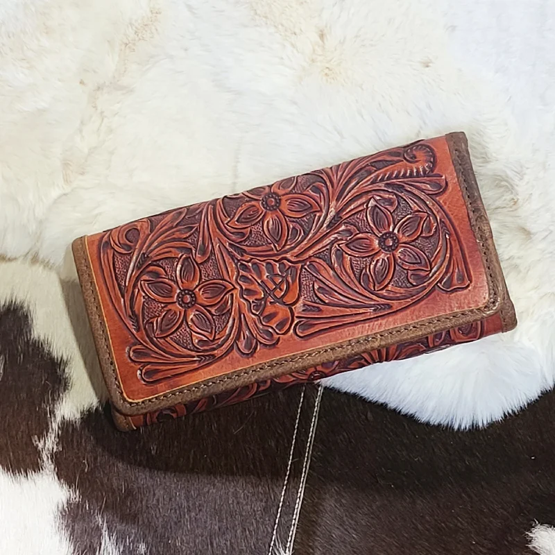 Affordable Bags For Budget Shoppers American Darling Tooled Wallet