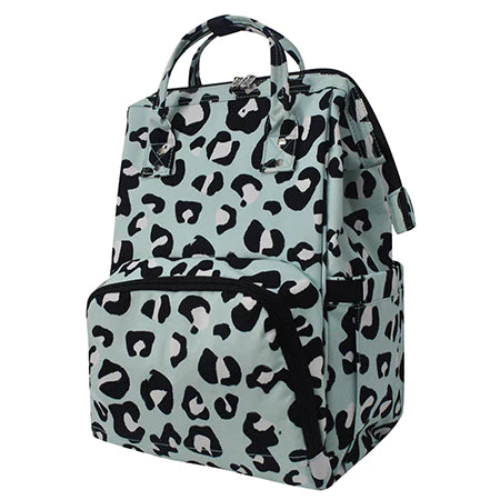Bags With Limited-Time Deals Baby Blue Cheetah Travel Backpack