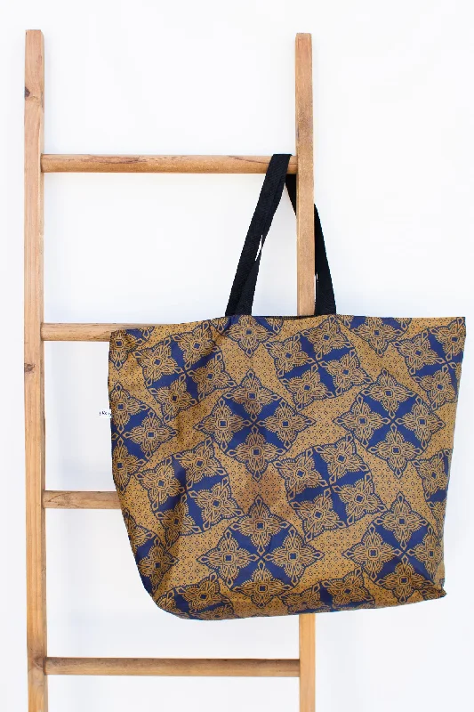 Halloween-Themed Reversible Market Tote, Cathedral