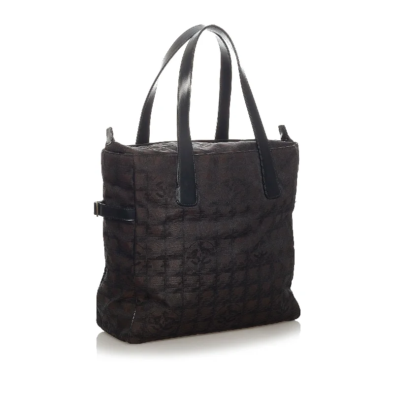 Affordable Bags For College Students On Sale Chanel New Travel Line Nylon Tote Bag (SHG-28564)