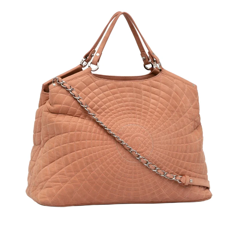 Bags For Personalized Gifts Chanel Sea Hit Quilted Leather Satchel (SHG-d35gmD)