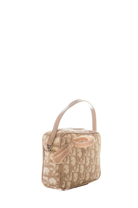 Luxurious Bags With Limited-Time Offers Christian Dior Beige Small Leather Trotter Mini Shoulder  Bag