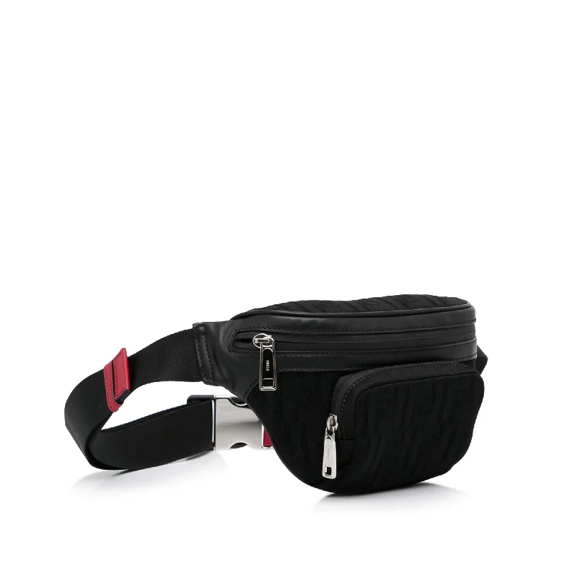 Bags With Discounts Fendi FF Neoprene Vitello Grace Perforated Pocket Belt Bag (SHG-LkWlOh) Bags With Discounts Fendi FF Neoprene Vitello Grace Perforated Pocket Belt Bag (SHG-LkWlOh)