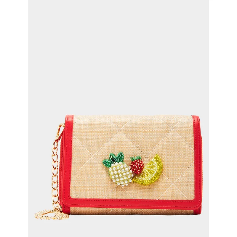 Seasonal Sale Bags Fresh N Fruity Wallet On A Chain Natural