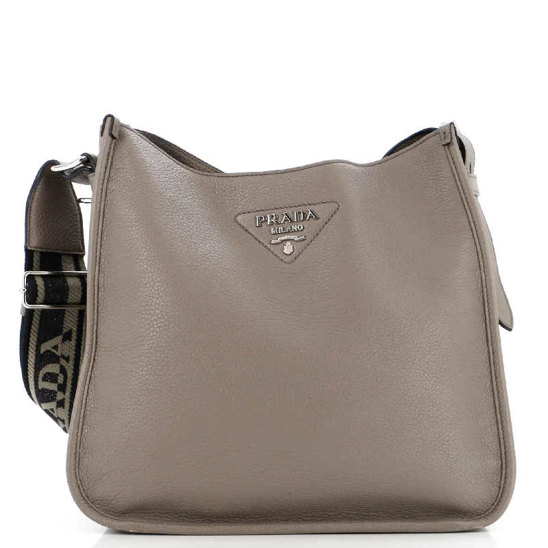 Inspired Bags For Modern Sophistication Logo Strap Hobo Leather Medium